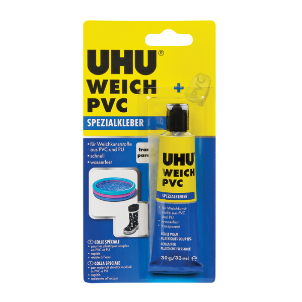 Kunststoffkleber weich 30g Uhu ideal für PVC